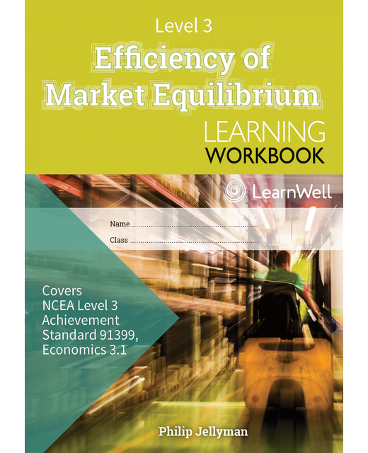 LWB Level 3 Efficiency of Market Equilibrium 3.1 Learning Workbook