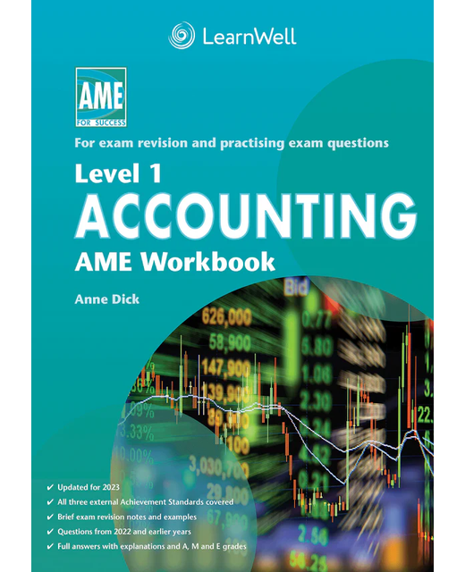 AME NCEA Level 1 Accounting Workbook 2023