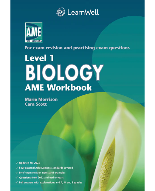 AME NCEA Level 1 Biology Workbook 2023