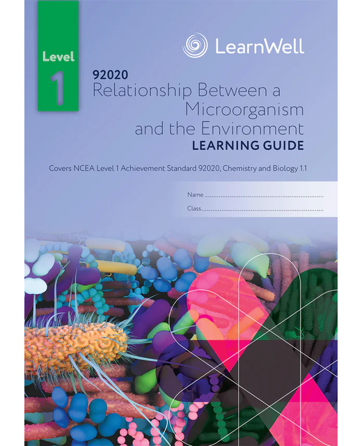 LG 92020 Relationship between a Microorganism and the Environment Learning Guide