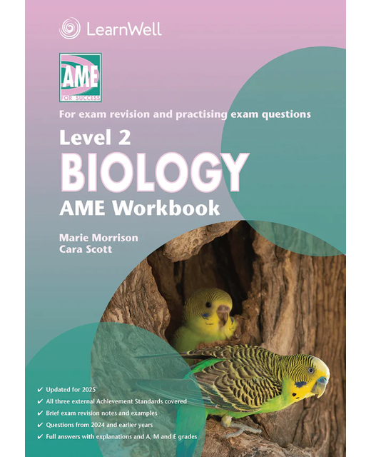 AME NCEA Level 2 Biology Workbook 2025