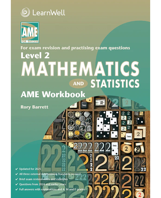 AME NCEA Level 2 Mathematics and Statistics Workbook 2025