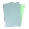 LEDAH PASTELS A5 NOTEBOOK 2 PACK BLUE AND GREEN
