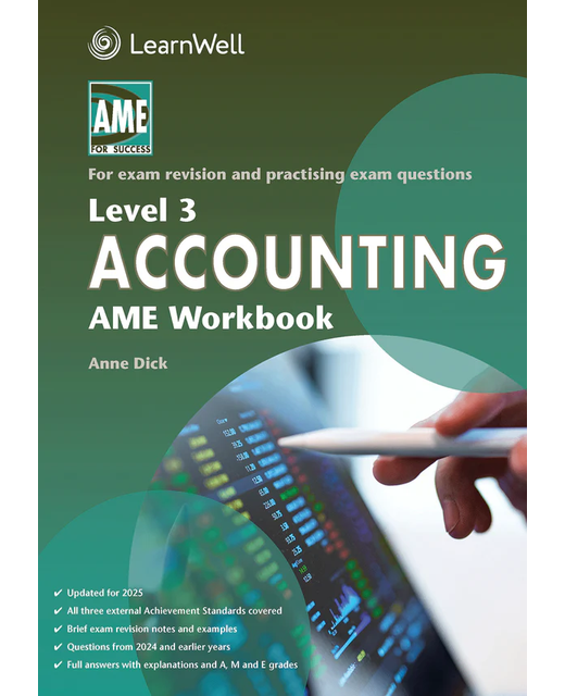 AME NCEA Level 3 Accounting Workbook 2025