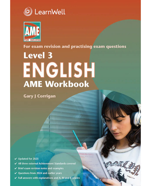 AME NCEA Level 3 English Workbook 2025