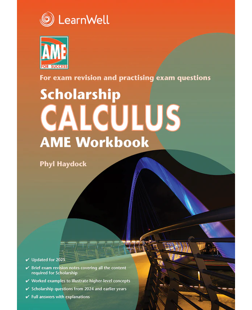 AME Scholarship Calculus Workbook 2025