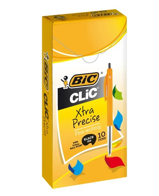 PEN BIC CLIC FINE BLACK BOX 10