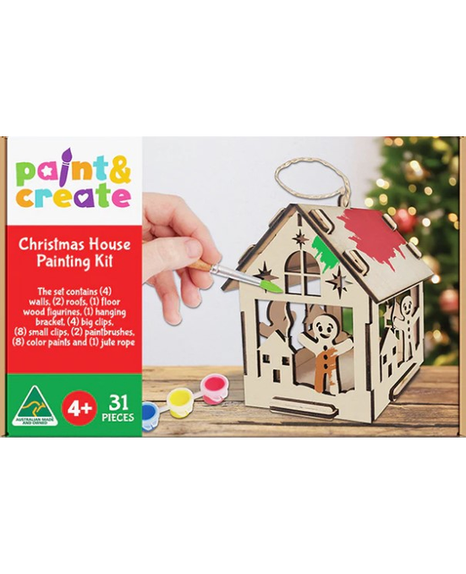 PAINT & CREATE CHRISTMAS HOUSE