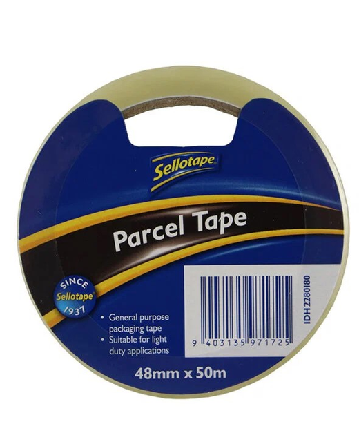 TAPE PACKAGING SELLOTAPE CLEAR 48MMX50M