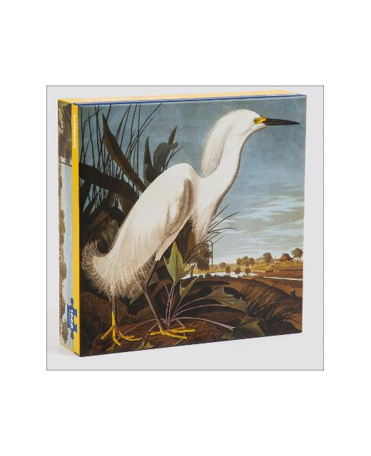 Snowy Egret James Audubon 1000 Piece Puzzle