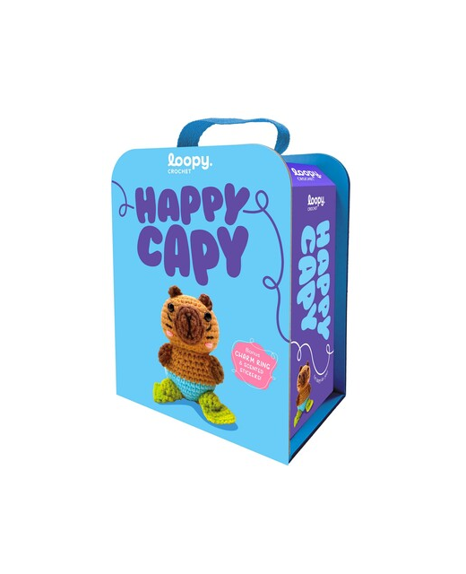 HAPPY CAPY CROCHET BOOK & KIT