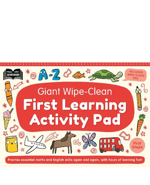 GIANT WIPE CLEAN LEARNING ACTIVITY PAD