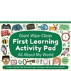 GIANT WIPE CLEAN ALL ABOUT WORDS ACTIVITY PAD