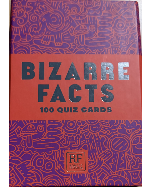 100 TRIVIA CARDS BIZARRE FACTS