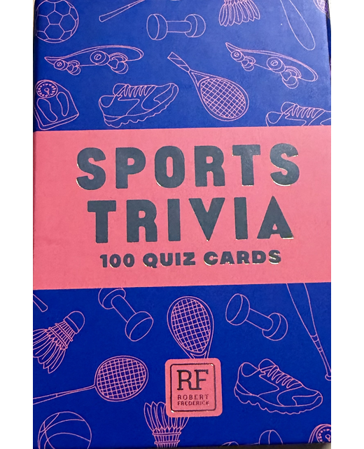 100 TRIVIA CARDS SPORTS TRIVIA