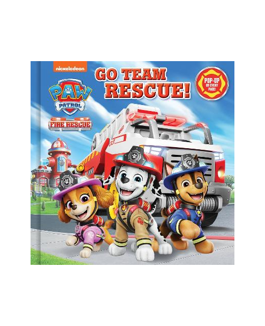 PAW PATROL POP UP BOOK GO TEAM RESCUE