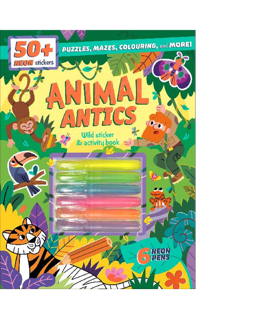 ANIMAL ANTICS ACTIVITY BOOK