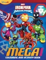 IRONMAN AWESOME FRIENDS COLOURING BOOK