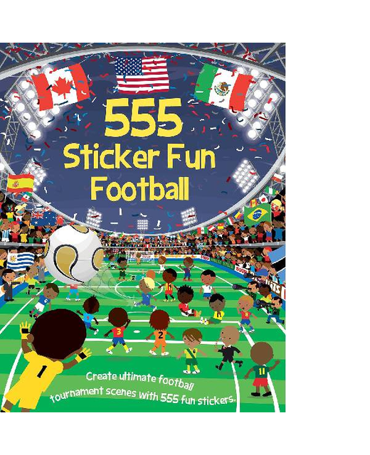 555 STICKER FUN FOOTBALL