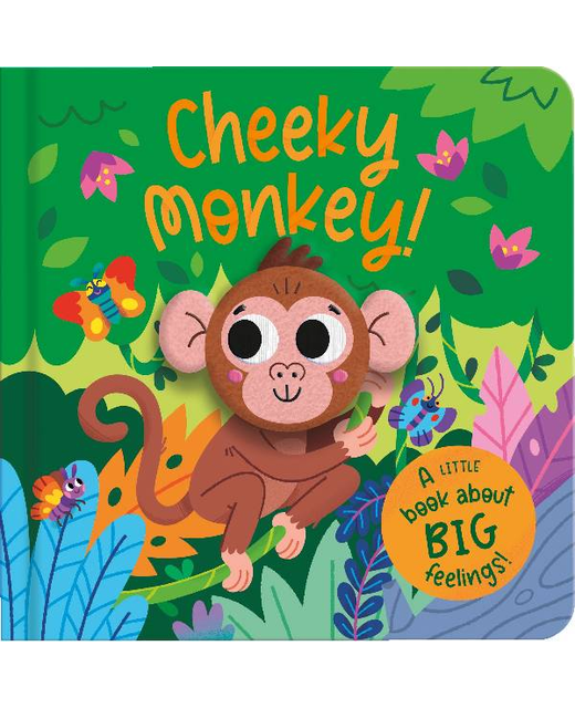 CHEEKY MONKEY PUPPET BOOK
