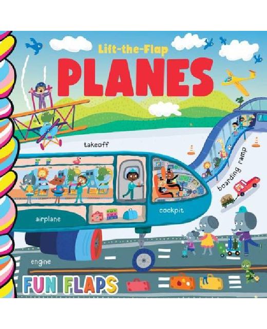 PLANES FUN FLAPS BOARD BOOK