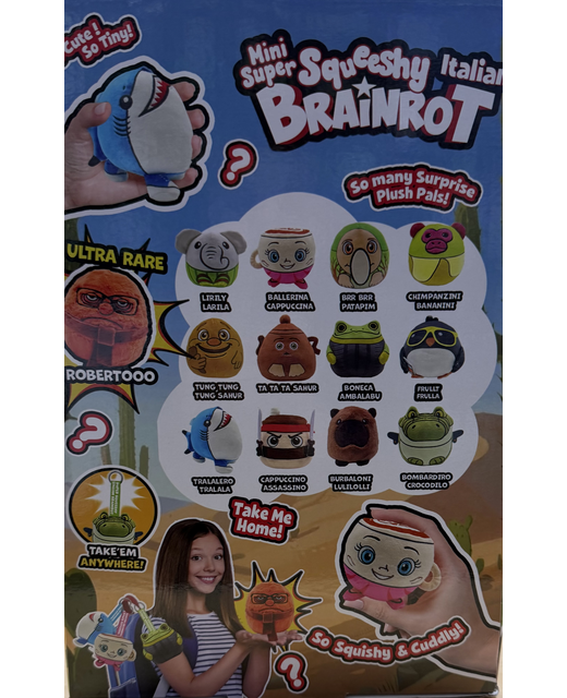 BRAIN ROT MINI SQUEESHY ASSORTED
