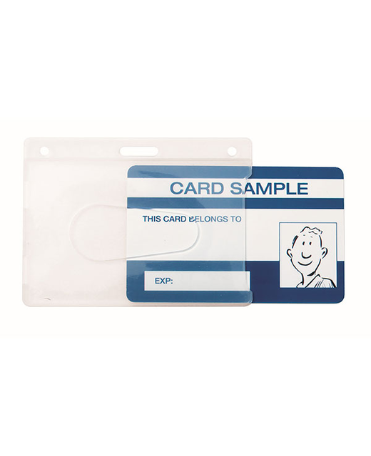 KEVRON ID CARD HOLDER CLEAR BAG OF 25