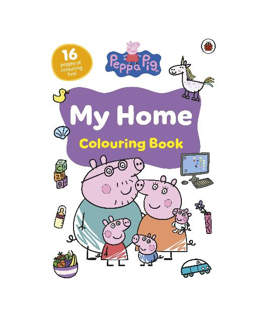 Peppa Pig - My Home Colouring Book