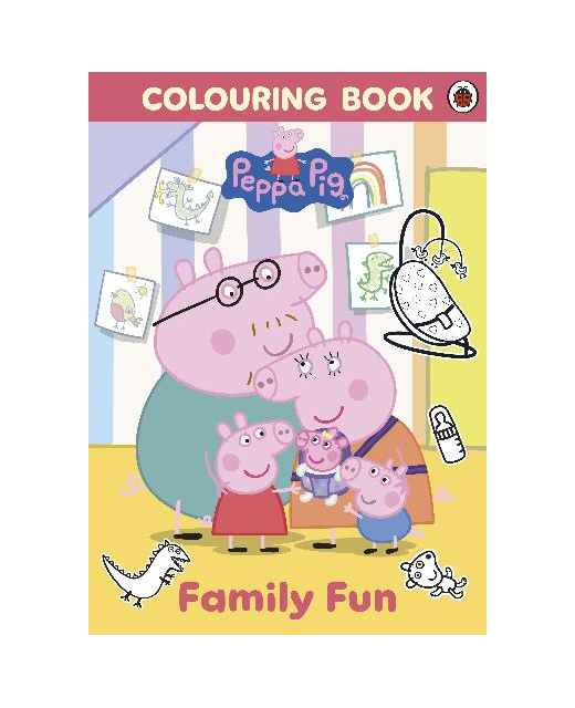 Peppa Pig - Family Fun Colouring Book