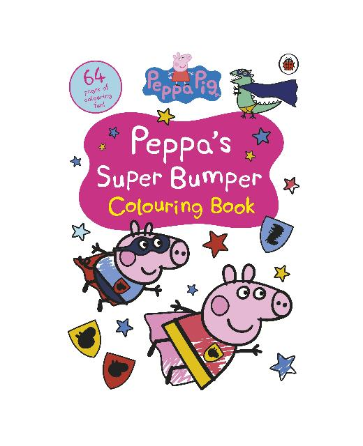 Peppa Pig - Peppa's Super Bumper Colouring Book