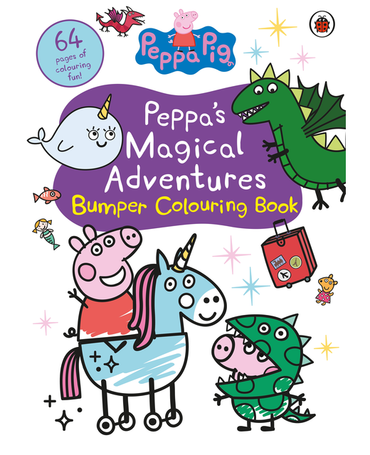 Peppa's Magical Adventures Bumper Colouring Book