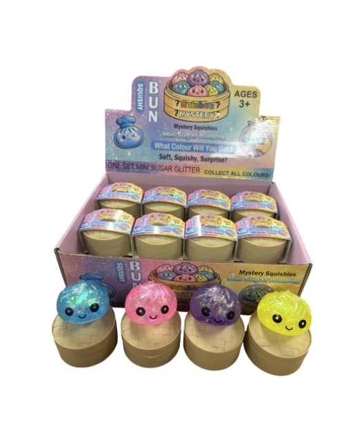 Squishy Bun Rainbow Mystery Assorted Mini