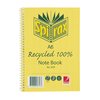 SPIRAX NOTEBOOK A6 RECYCLED 100 PAGE