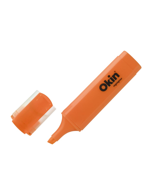 OKIN HIGHLIGHTER CHISEL TIP ORANGE 
