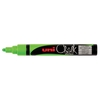 UNI CHALK MARKER 1.8-2.5MM BULLET TIP GREEN