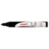 UNI CHALK MARKER 1.8-2.5MM BULLET TIP BLACK
