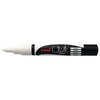 UNI CHALK MARKER 1.3MM BULLET TIP WHITE