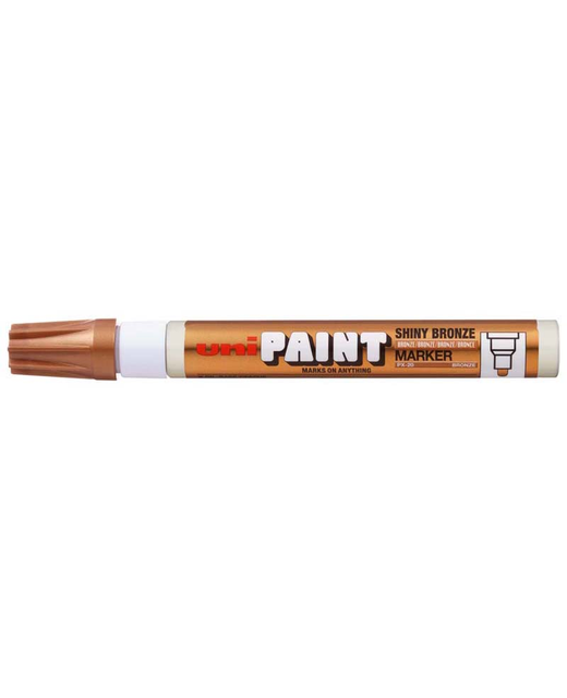 UNI PAINT MARKER 2.8MM BULLET TIP SHINY BRONZE PX-20
