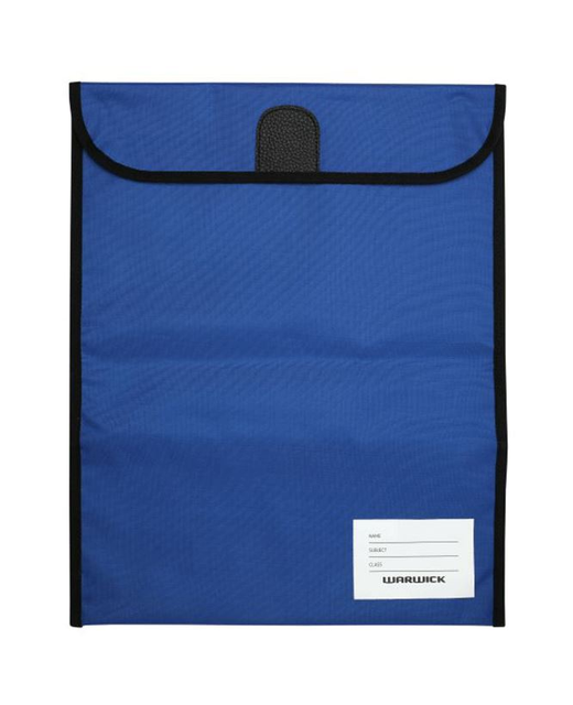 HOMEWORK BAG WARWICK EXTRA LARGE FLUORO BLUE
