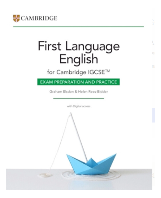 Cambridge IGCSE First Language English Exam Preparation and Practice 