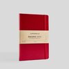 MYPAPERCLIP EXECUTIVE SERIES A5 HARD COVER NOTEBOOK PLAIN RED