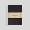MYPAPERCLIP EXECUTIVE SERIES A5 HARD COVER NOTEBOOK RULED BLACK