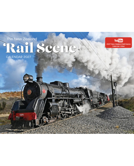 CALENDAR 2027 RAIL SCENE NZ
