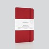 MYPAPERCLIP EXECUTIVE SERIES SMALL POCKET NOTEBOOK PLAIN RED