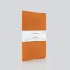 MYPAPERCLIP EXECUTIVE SERIES MEDIUM NOTEBOOK PLAIN ORANGE