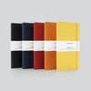 MYPAPERCLIP EXECUTIVE SERIES MEDIUM NOTEBOOK RULED RED