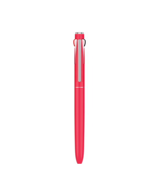 MORRIS STARFLO 3 COLOUR PEN RASPBERRY RED