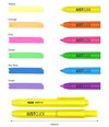 MORRIS JUSTCLICK HIGHLIGHTER M2 VIOLET