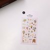 SUATELIER DAILY DECO STICKERS FLOWER CAFE