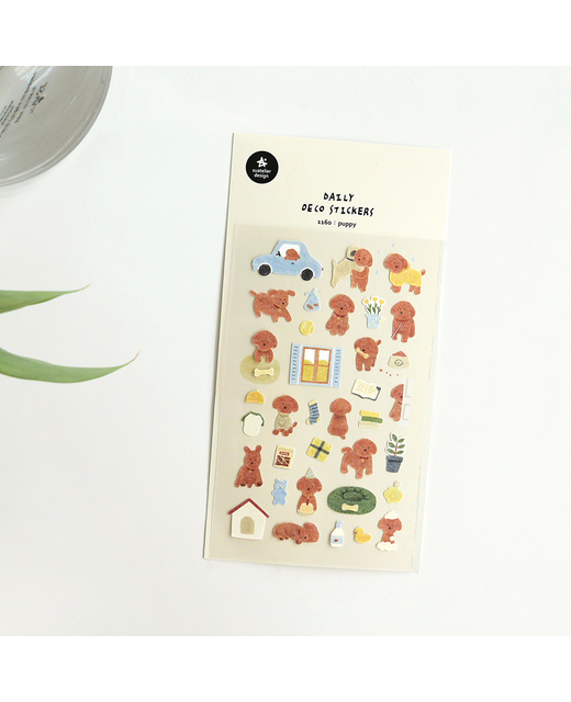 SUATELIER DAILY DECO STICKERS PUPPY